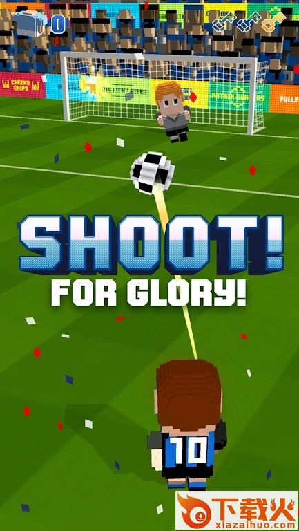 Blocky Soccer(有趣的足球运动员) v1.4_122 安卓版截图1