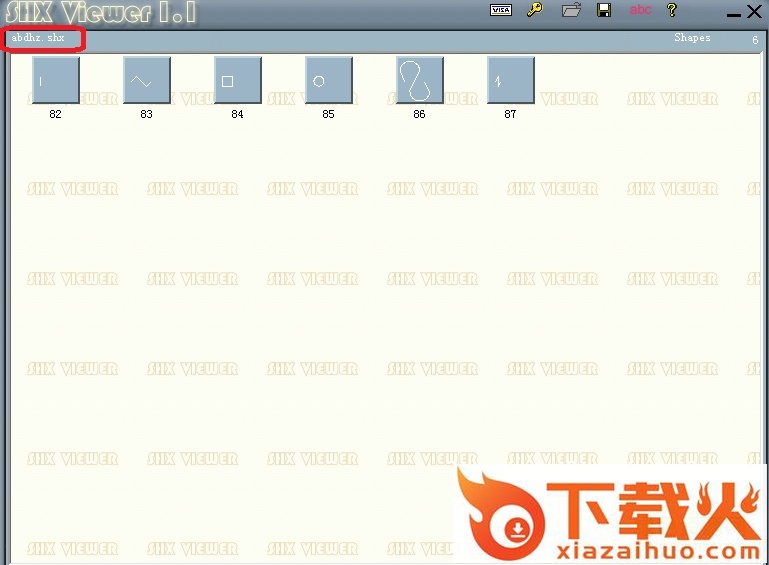abdhz.shx 截图1