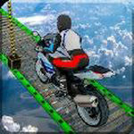 摩托车空中赛道游戏中文版下载-摩托车空中赛道(Impossible Bike Stunt Game)v3 安卓版