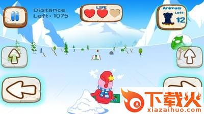 河马佩奇滑雪大冒险游戏截图1