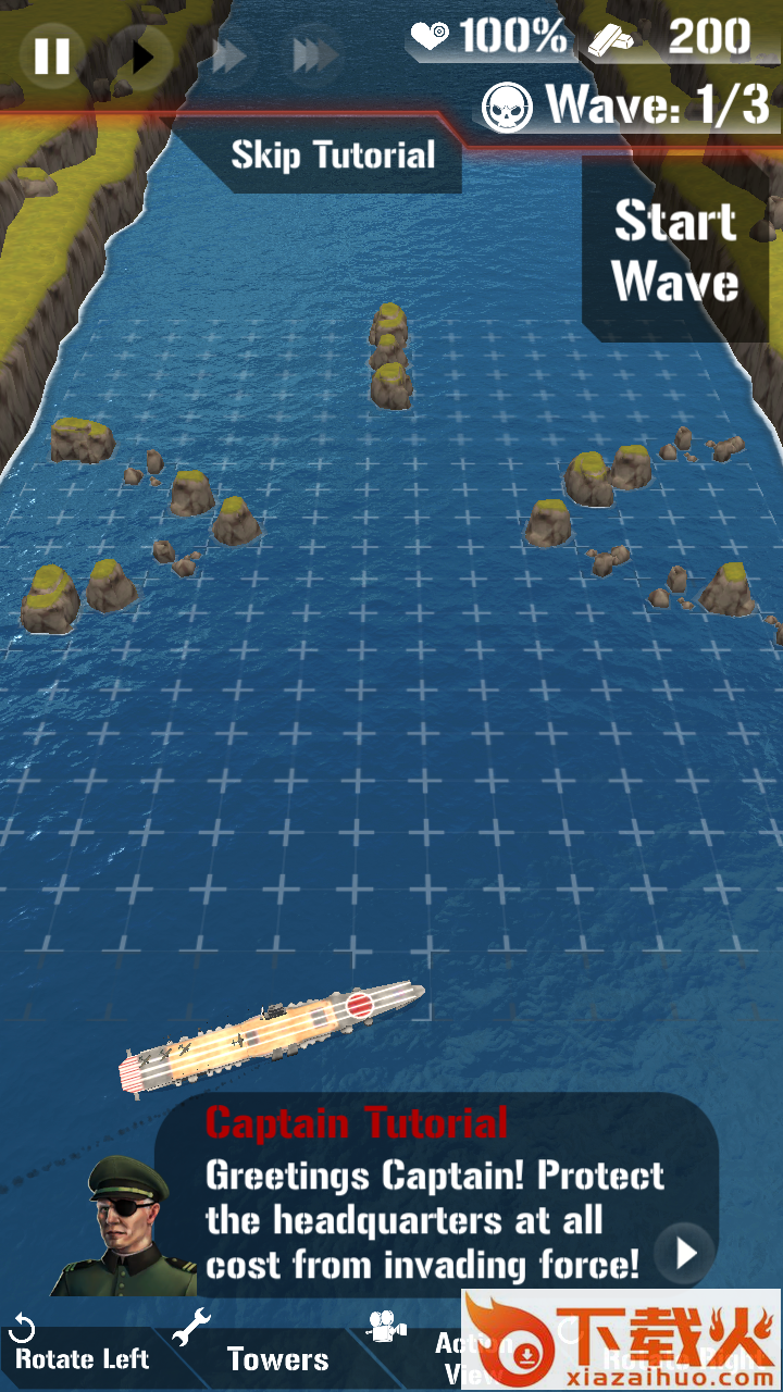 Dawn Uprising: Battle Ship Defense手游 v1.53 安卓版截图1