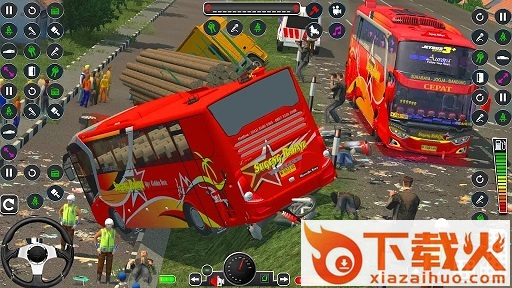 美国城市客车3D(US City Coach Bus Games 3D)截图2