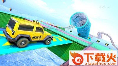 出租车坡道特技赛3D截图2