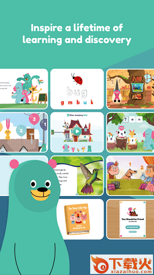 khan academy kids ios安装(可汗学院儿童版) v7.0.1 官方版 截图1