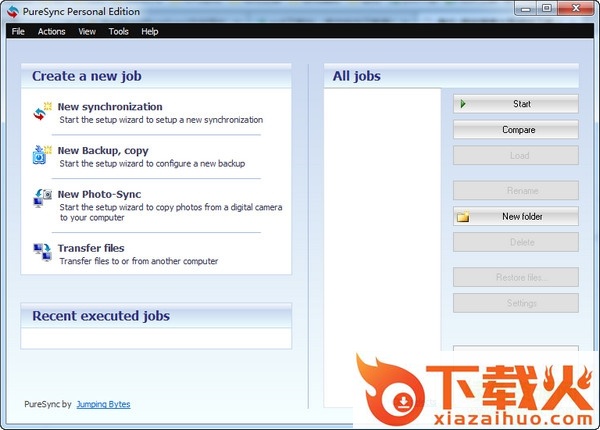 PureSync(文件同步备份软件) v4.6.5 绿色免费版 截图1