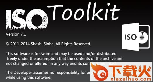 ISO Toolkit映像格式处理工具 v7.1.0.1 绿色版 截图1