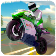 交通自行车赛车竞速游戏下载-交通自行车赛车(Traffic Bike Racer)v1.0 安卓版