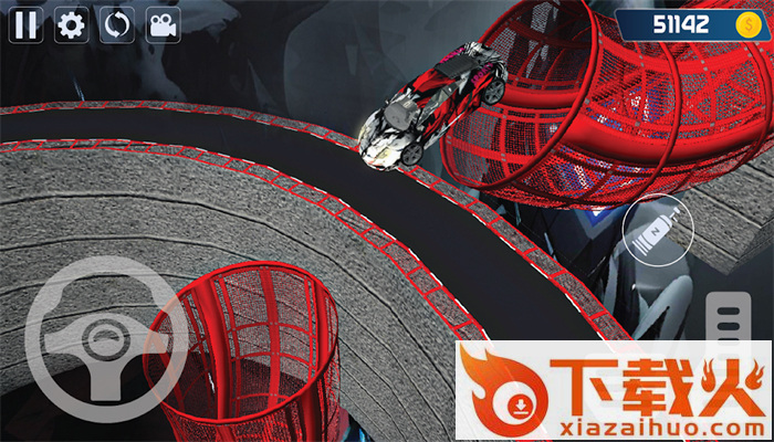 大型斜坡汽车特技(Mega Ramp Car Stunt Game)截图1