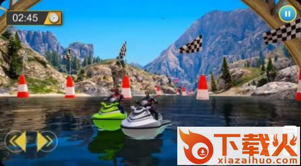 超级英雄摩托艇比赛(Superhero Jet Ski Boat Racing)截图2