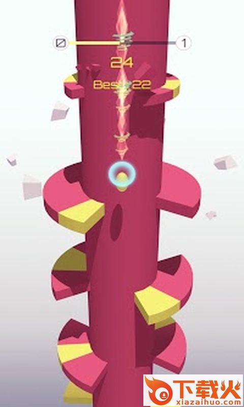 Helix Jumping(螺旋球游戏)截图2