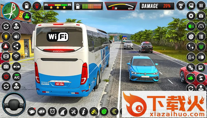 城市大巴专业驾驶(Bus Games 3D City Bus Driving)截图2