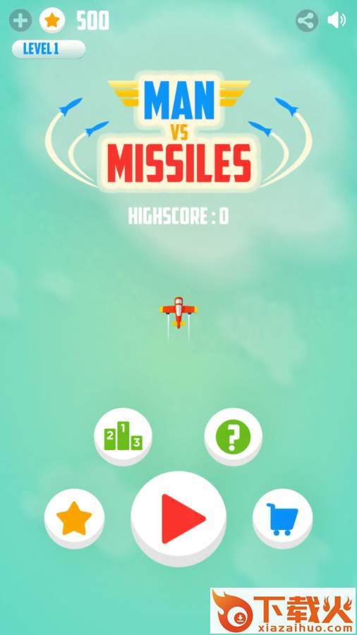 Man Vs. Missiles(人vs导弹游戏安卓下载)截图1
