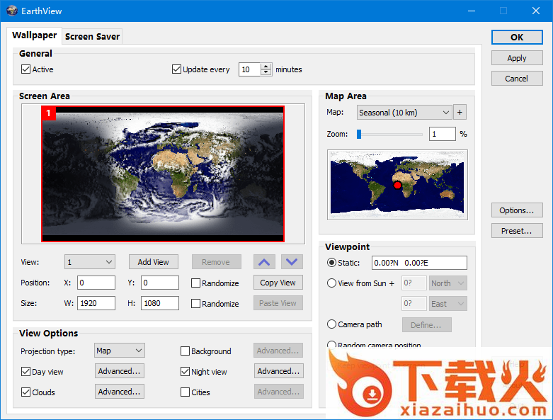 earthview汉化版(电脑动态屏幕保护) v7.1.2 免费版 截图1