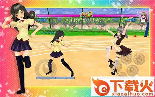 High SchoolGirlRealBattleSimulatorFightLife超变态模拟器截图1