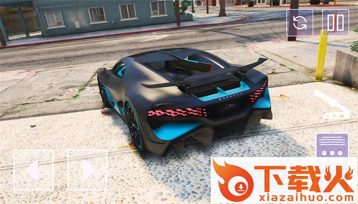 布加迪汽车城市驾驶竞速(Bugatti Divo City)截图1