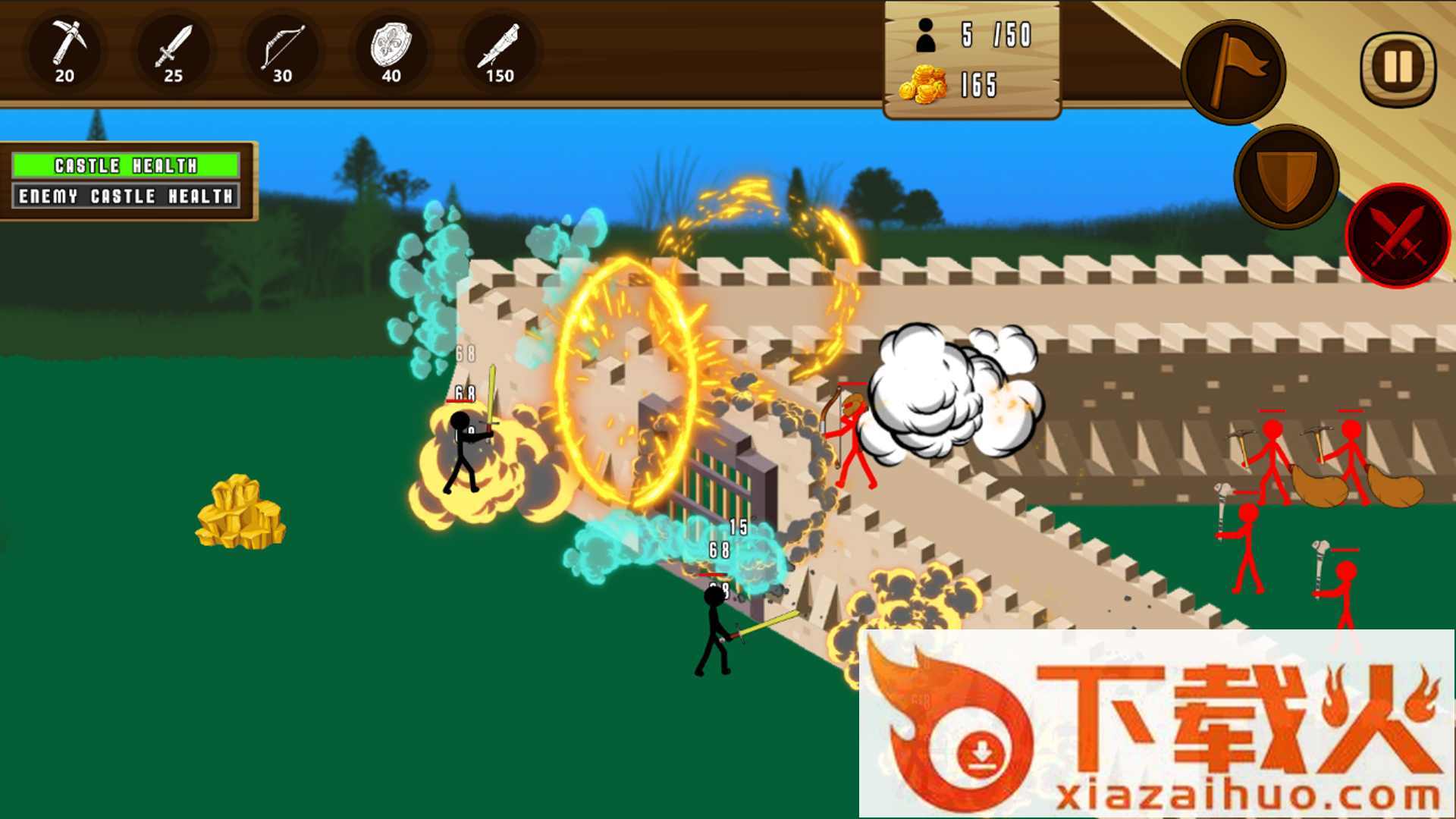 火柴人城堡军队 v12.26.22 中文版截图1