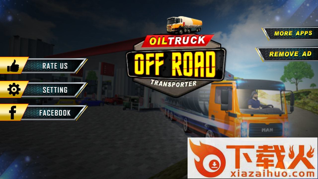 Offroad Truck Oil Transporter游戏截图1