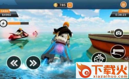 水上漂浮冲浪比赛(Floating water racing surfer)截图2