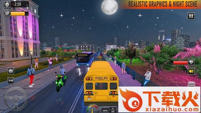 校车驾驶巴士(School Bus Coach Simulator 3D)截图2