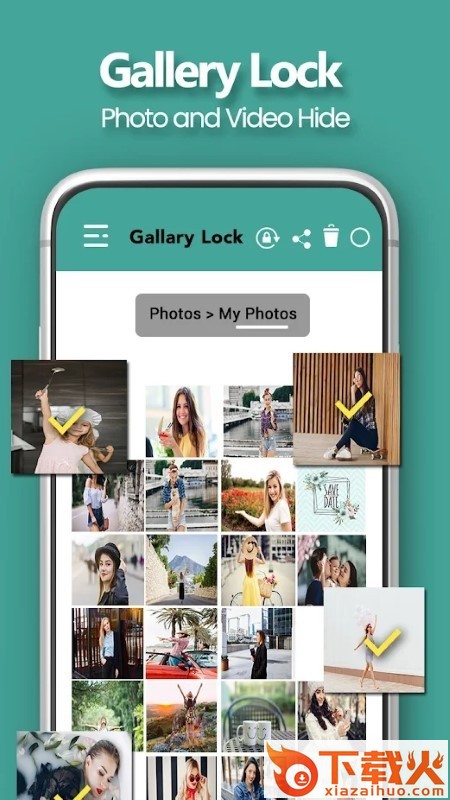 图库锁 - 照片和视频隐藏app截图2