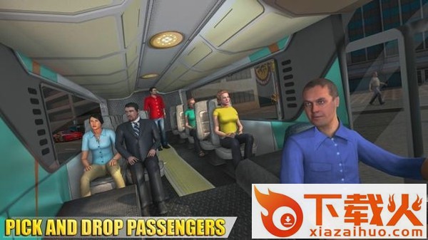 City Coach Bus Classic Passenger(城市客车模拟器3D)截图1
