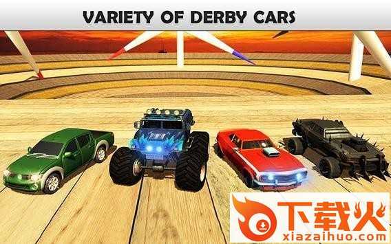 汽车碰撞攻击(Sumo Car Derby Action)截图1