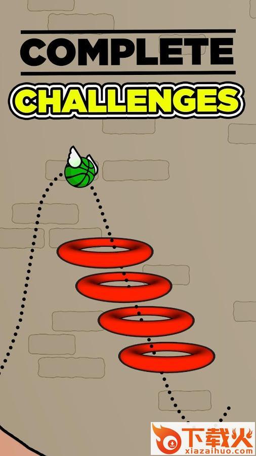 Flappy Dunk(飞翔的扣篮游戏)截图2