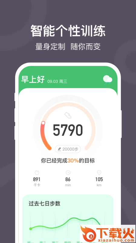趣走路app截图2