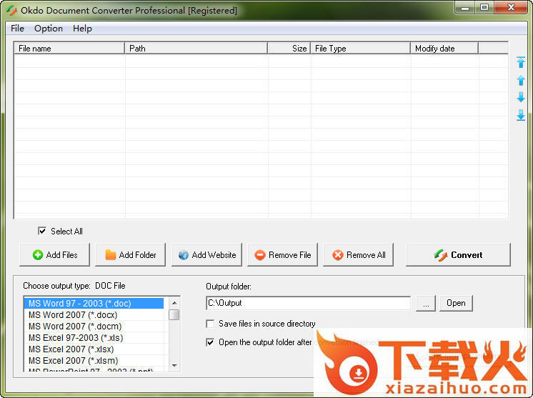 okdo document converter professional(格式转换器) v5.6.0.0 绿色免费版 截图1