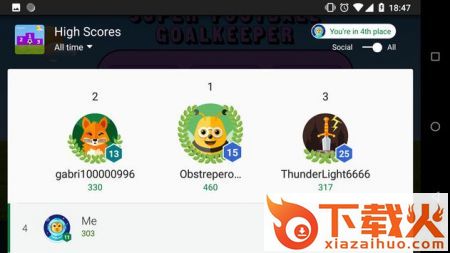 超级足球守门员Super Football Goalkeeper截图1