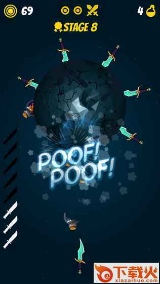 Knife Hit Dash游戏截图2