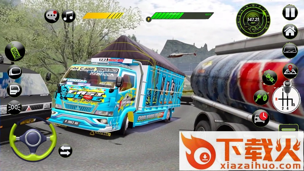 巴苏里卡车模拟器(Basuri Truk Simulator Nusantara)截图2