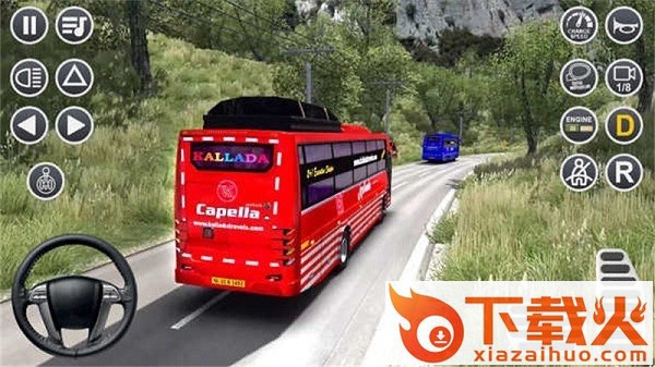 巴士客车驾驶模拟器(Bus Driving)截图1