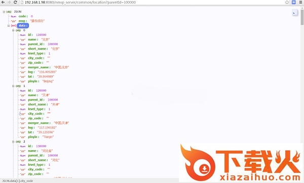 json handler chrome
