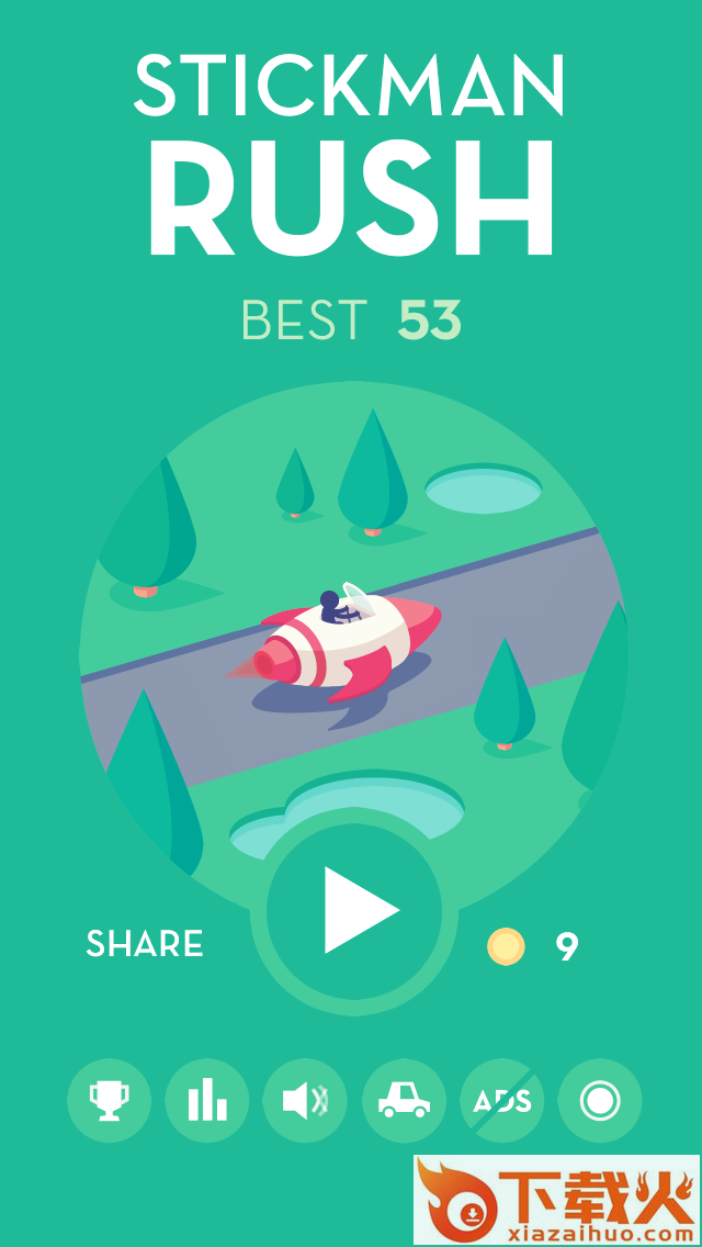 Stickman Rush游戏截图1