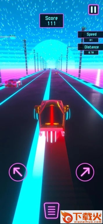 霓虹赛车复古城市(Neon Racer - Retro City)截图2