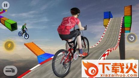 鲁莽的自行车骑手特技(Reckless Bike Rider Stunt)截图1
