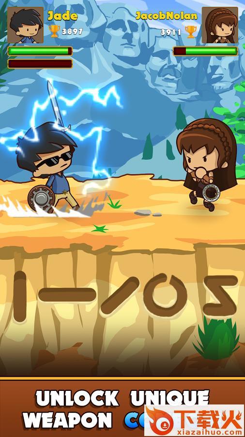 Swipe Fighter Heroes(指尖格斗传说)截图1