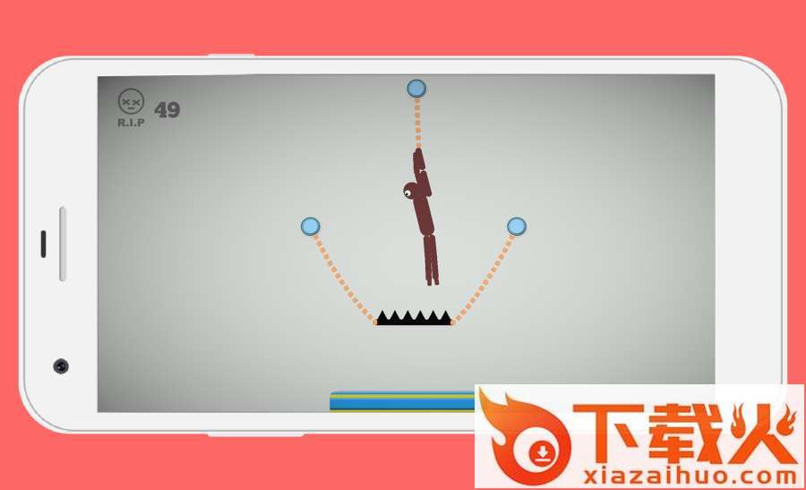 Stickman Rope Escape(火柴人割绳逃生)截图1