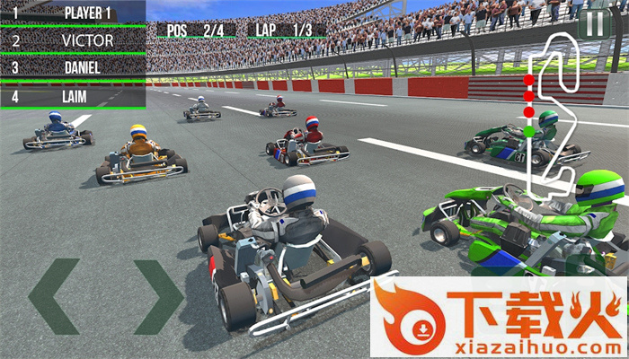 卡丁车骑士赛(Go Kart Racing Car Game)截图2