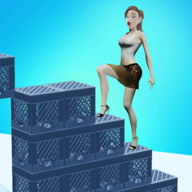 牛奶箱堆码游戏下载-牛奶箱堆码(Milk Crate Stack Run)v3 安卓版