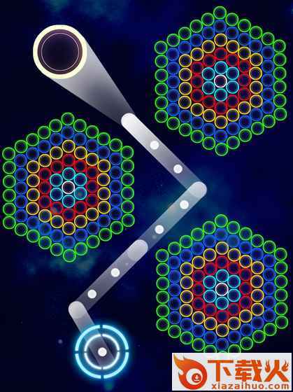 Bubble Shooter(荧光霓虹泡泡游戏下载)截图1