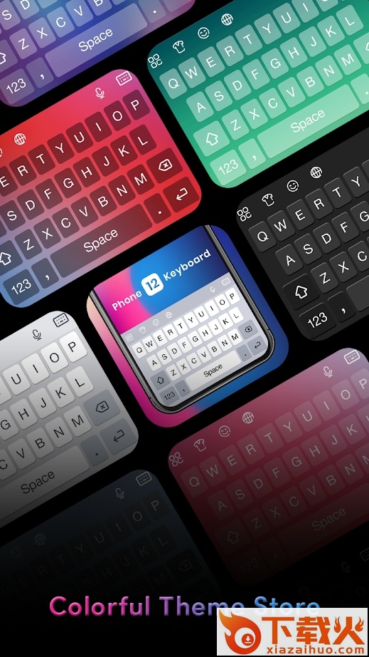 仿ios键盘软件(Keyboard For iPhone 12)截图1