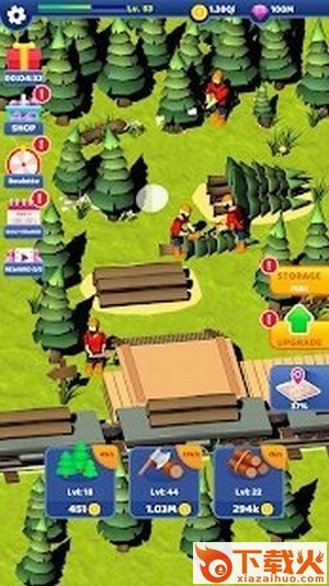 专业伐木工人Lumber Mill Idle v3.4 安卓版截图2