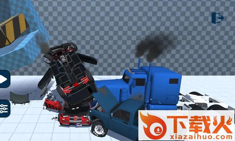 汽车撞击检测模拟器3D截图1