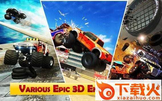 汽车碰撞攻击(Sumo Car Derby Action)截图2