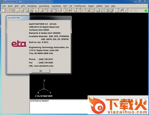 dynaform软件 v5.9.2 绿色版 截图1