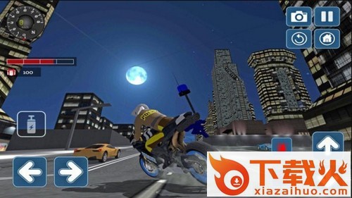 3D警备摩托车截图1