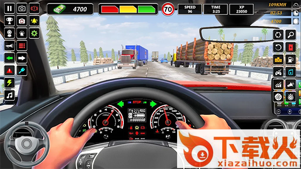 汽车驾驶交通赛车(Traffic Racing In Car Driving)截图1