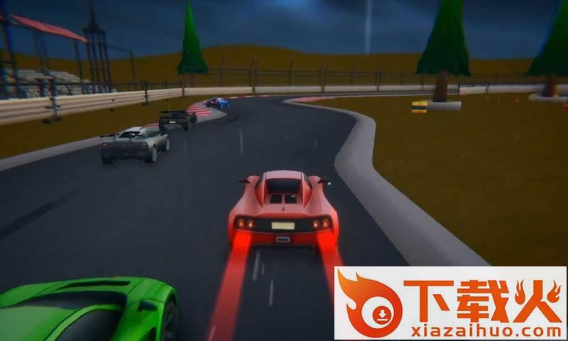 动力卡通赛车游戏(Power Toon Racing)截图1